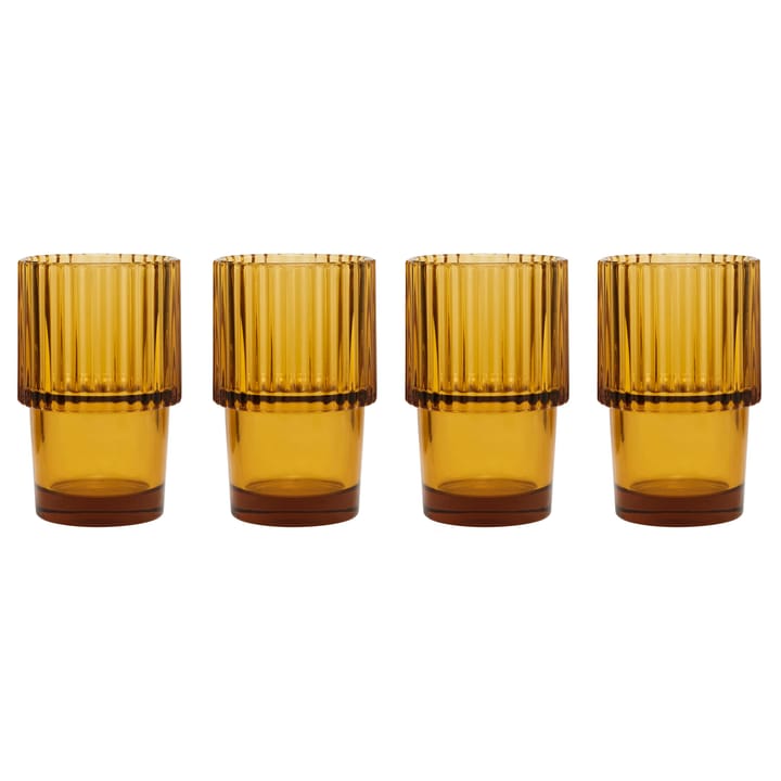 Rills Wasserglas 4er Pack, Amber House Doctor