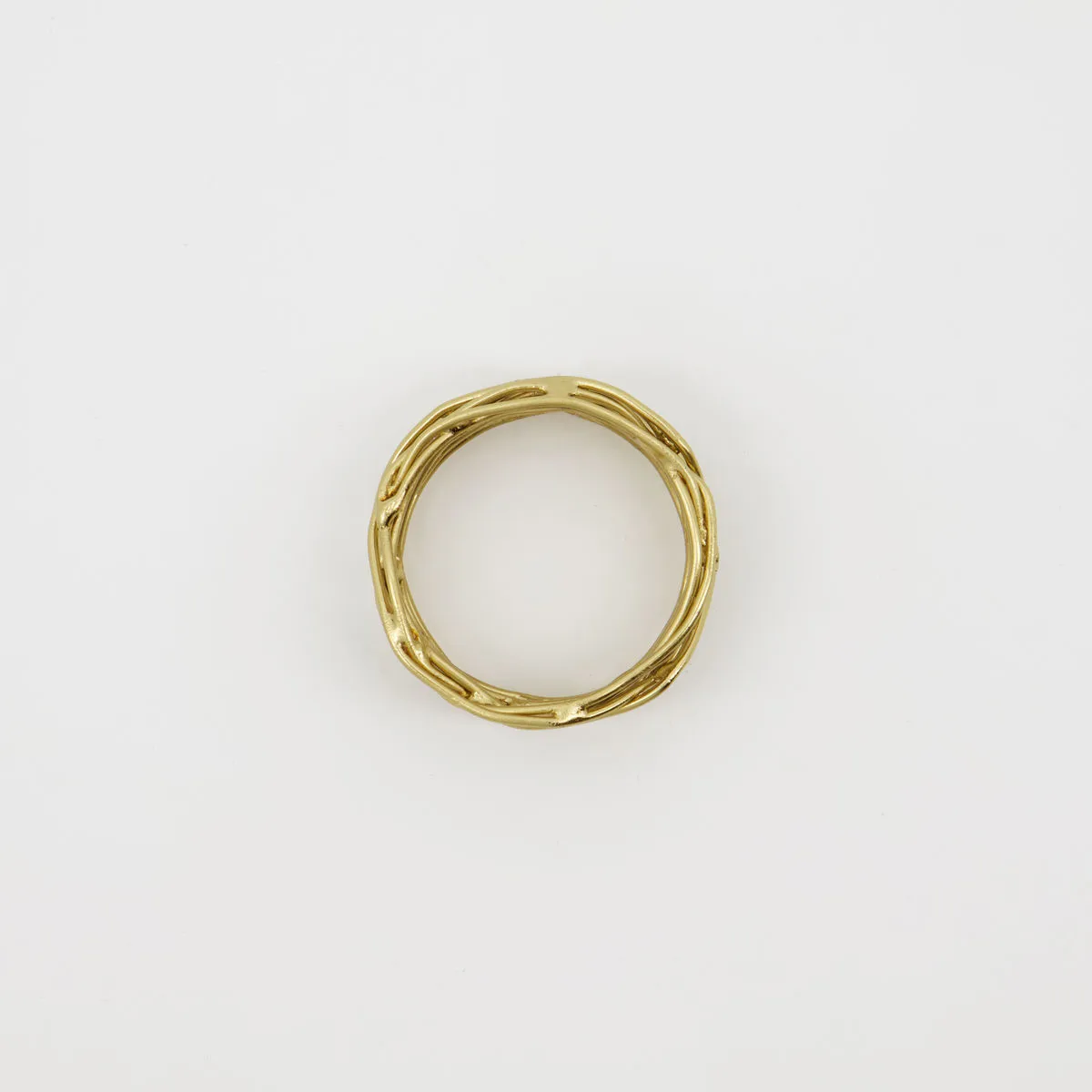 Ring Serviettenringe 4er-Pack, Golden House Doctor