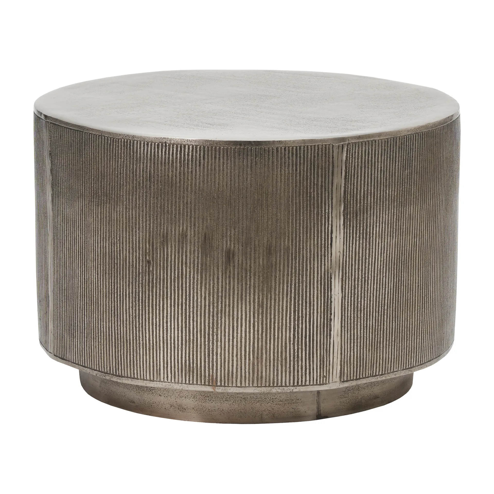Rota Couchtisch 35cm, Gebürstetes Silber House Doctor