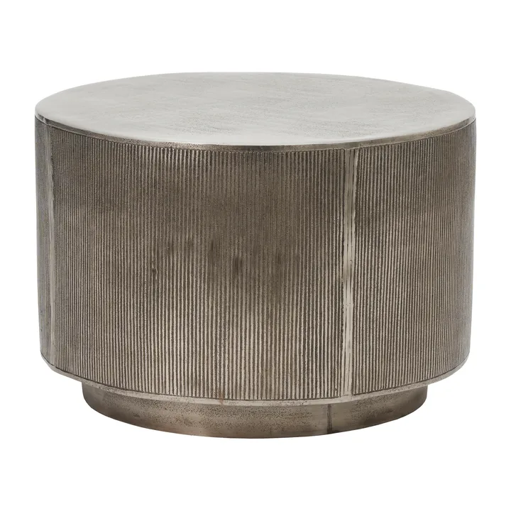 Rota Couchtisch 35cm - Gebürstetes Silber - House Doctor