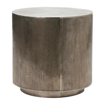 Rota Couchtisch 50cm - Gebürstetes Silber - House Doctor