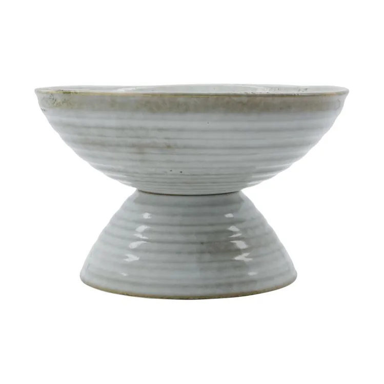 House Doctor Rustic Dekorationsteller Ø24 cm Grau-blau