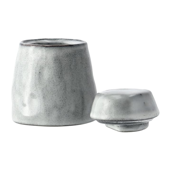 Rustic Zuckerschale, Grau-blau House Doctor