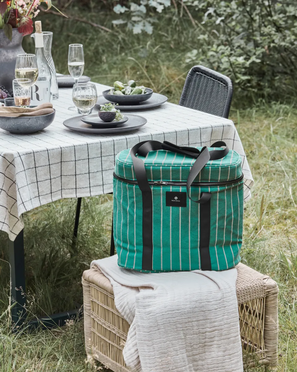 Satt Kühltasche, Grün House Doctor