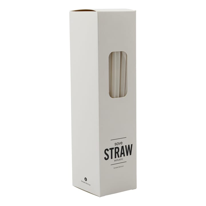 Save Strohhalm 100-pack, Weiß House Doctor