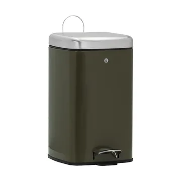 Schwarzer Papierkorb - Deep green, 27x36x46 cm - House Doctor