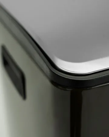 Schwarzer Papierkorb - Deep green, 46x35,5x71 cm - House Doctor