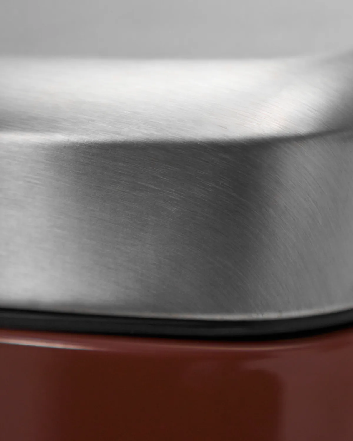 Schwarzer Papierkorb, Terrakotta, 20,5x27,5x29,5 cm House Doctor