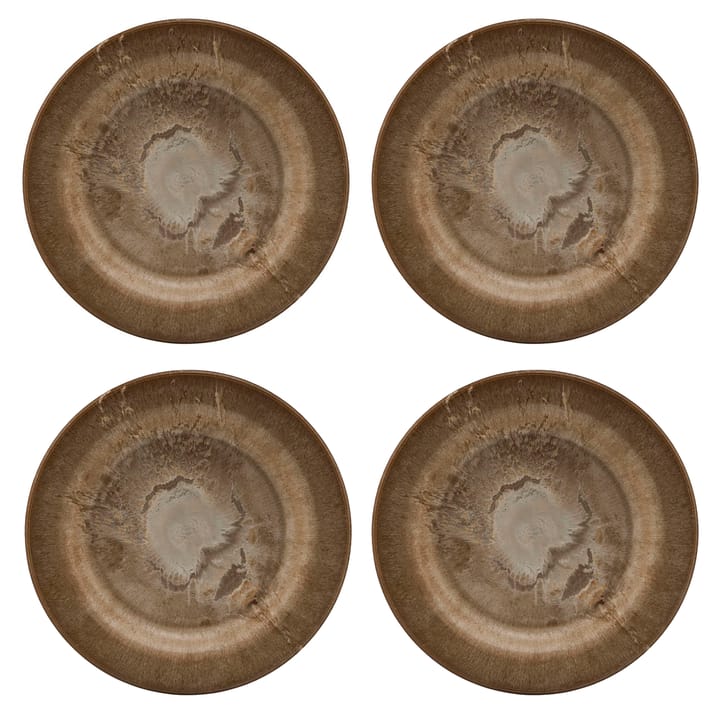 Serveur kleiner Teller 18cm 4er Pack - Gold - House Doctor