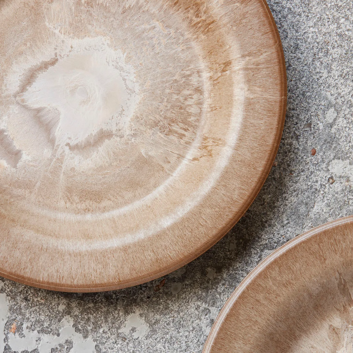 Serveur kleiner Teller 18cm 4er Pack, Gold House Doctor