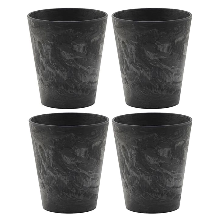 Serveur Tasse 4er Pack - Schwarz - House Doctor