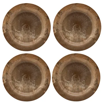 Serveur Teller 24cm 4er Pack - Gold - House Doctor