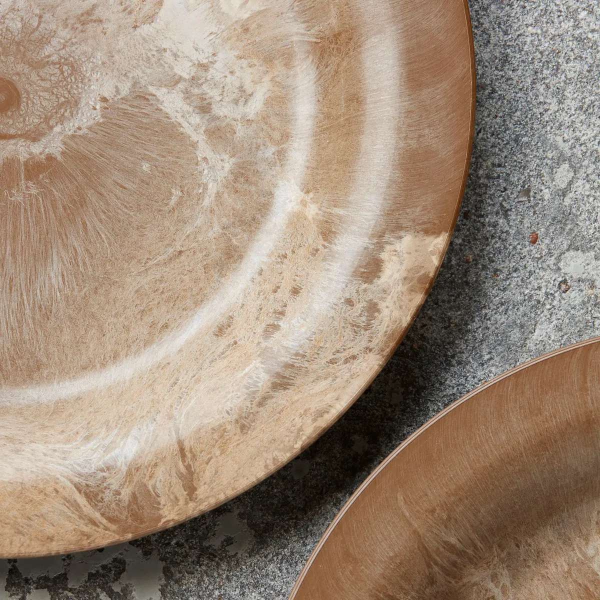 Serveur Teller 24cm 4er Pack, Gold House Doctor