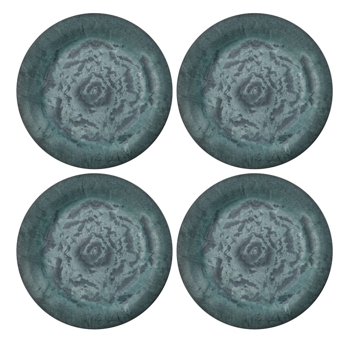 Serveur Teller 24cm 4er Pack - Grün - House Doctor