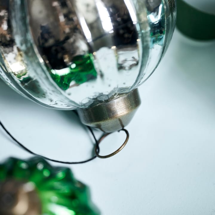 Shim Christbaumkugel Ø10 cm, Silver House Doctor