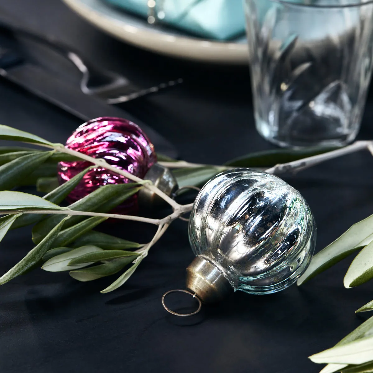 Shim Christbaumkugel Ø6 cm, Silver House Doctor