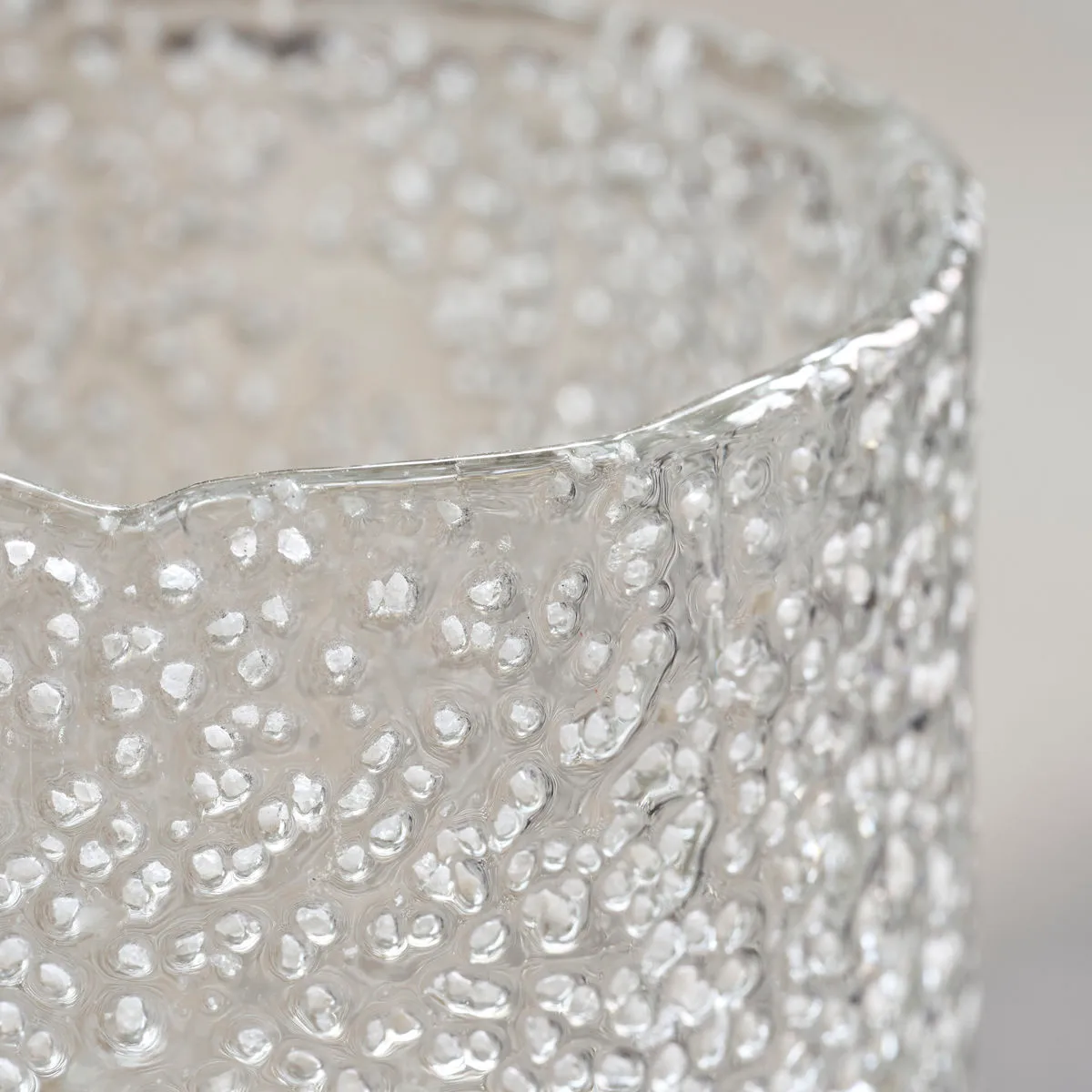 Snow Windlicht 10cm, Klar House Doctor