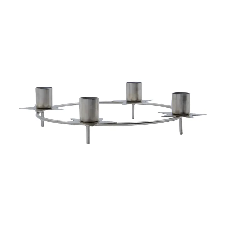 Stage Adventsleuchter, Ø24 cm - Silber - House Doctor