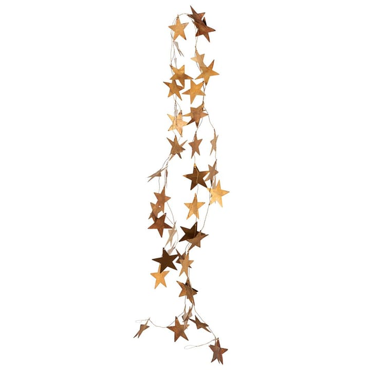 Star Girlande 2,5 m, Antik Messing House Doctor
