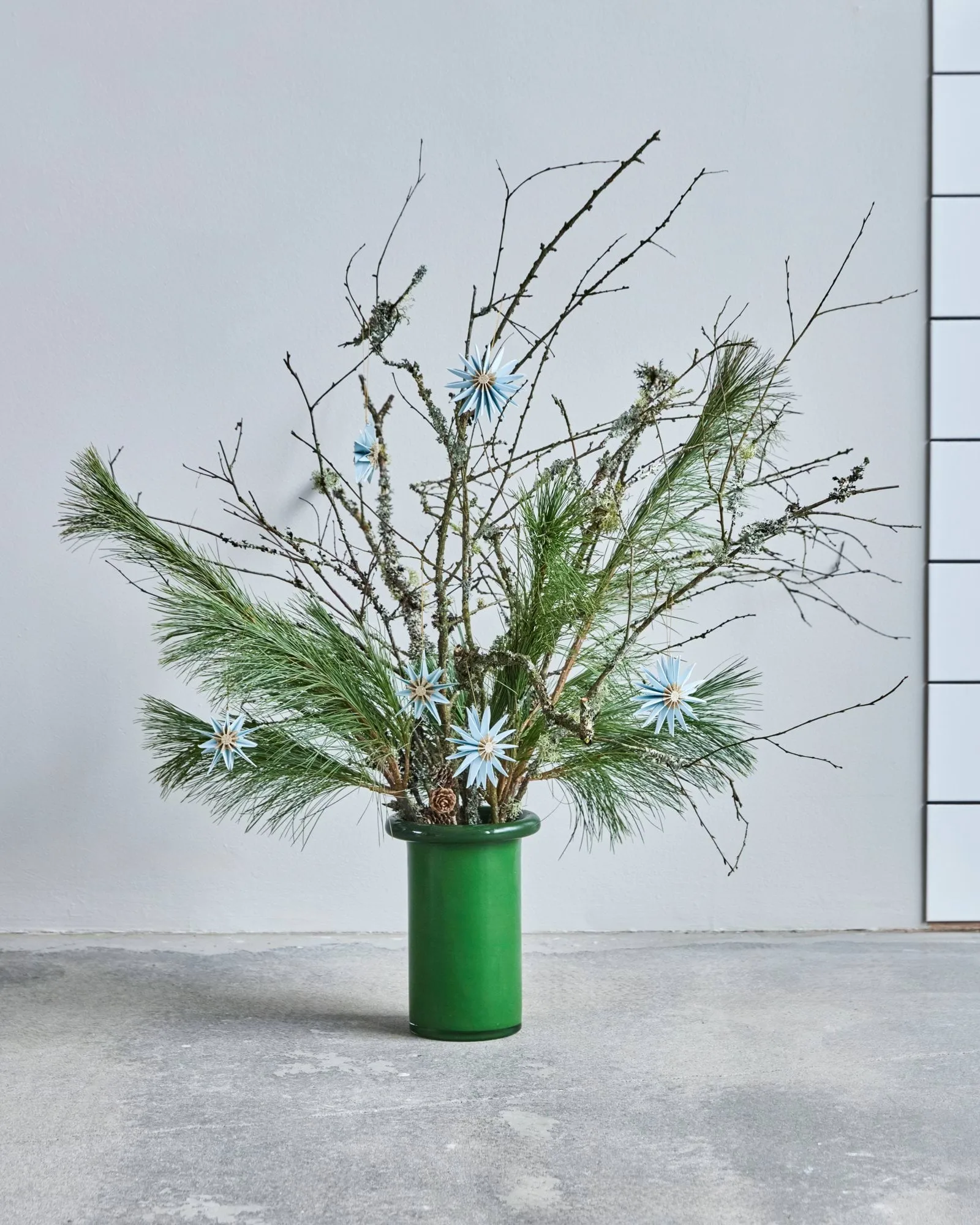 Stari Weihnachtshänger 6er Pack, Hellblau House Doctor