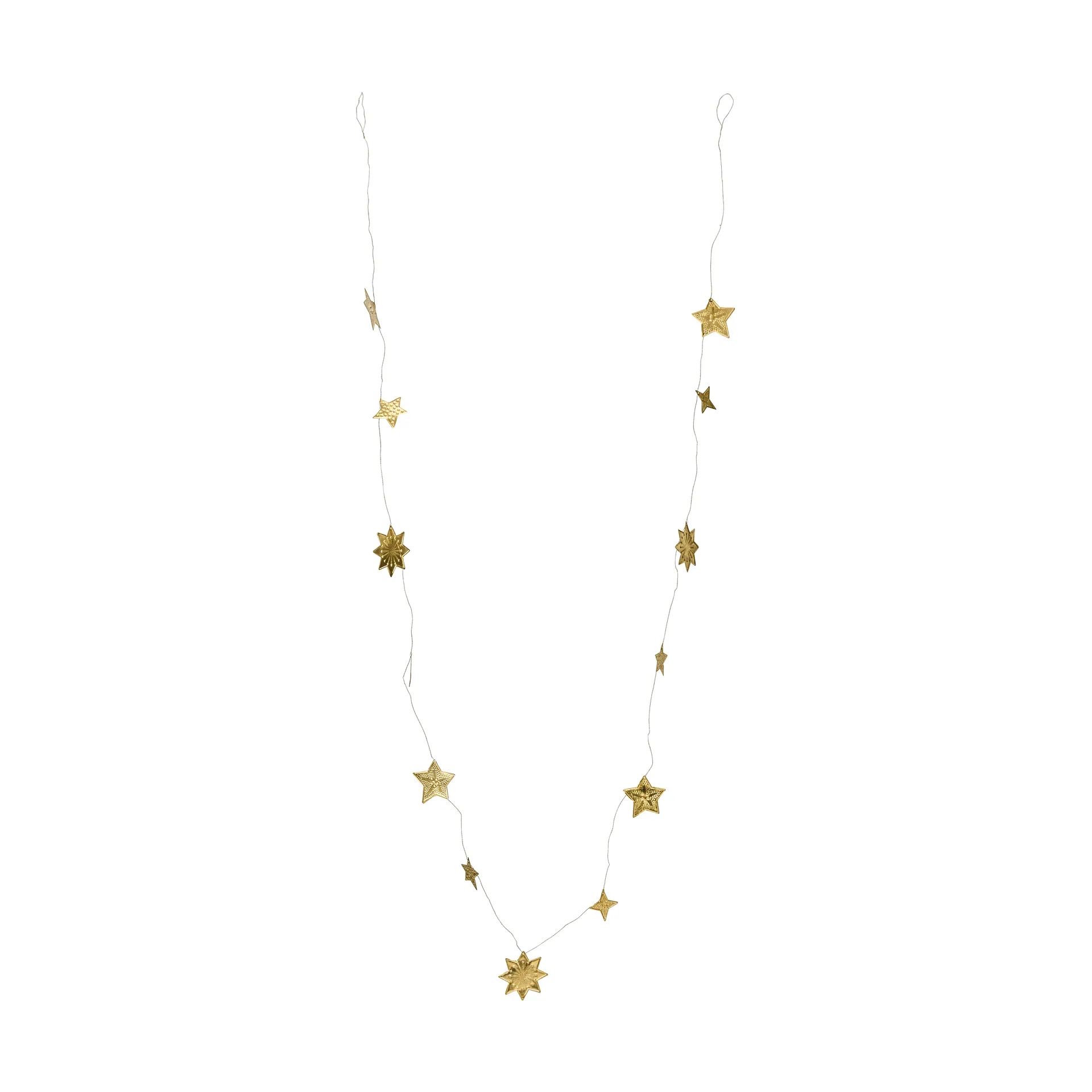 Stars Girlande, Antik Messing, 200 cm House Doctor