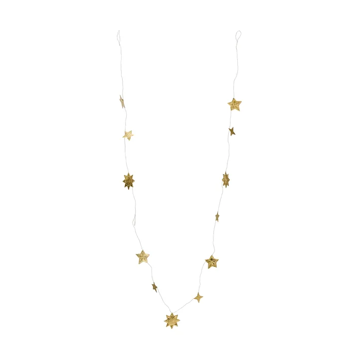 Stars Girlande - Antik Messing, 200 cm - House Doctor