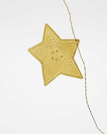 Stars Girlande - Antik Messing, 200 cm - House Doctor
