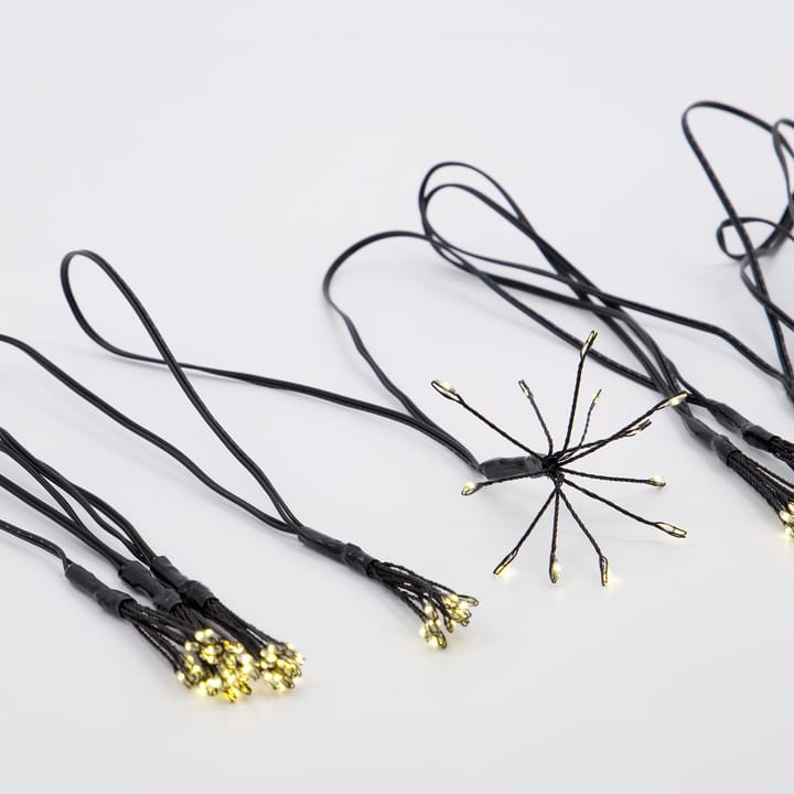 Stars Lichterkette 2,7 m, Schwarz House Doctor