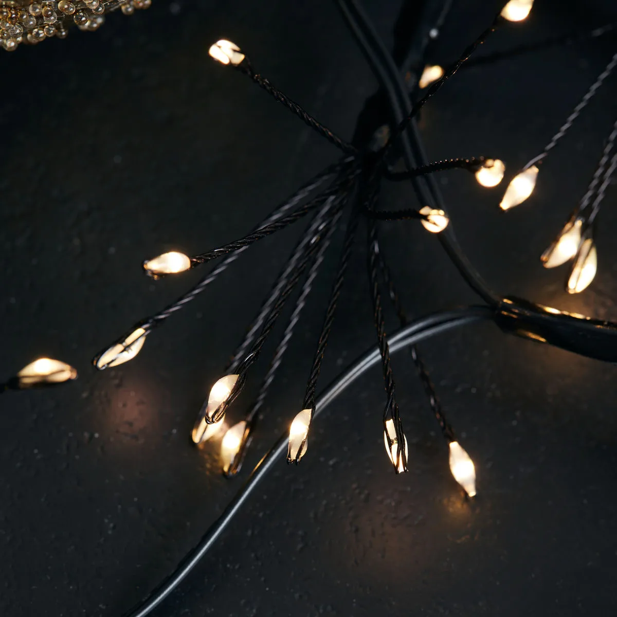 Stars Lichterkette 2,7 m, Schwarz House Doctor