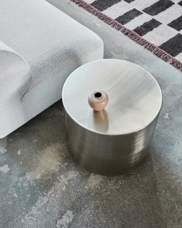 Step Beistelltisch - Gebürstetes Silberfarbe - House Doctor