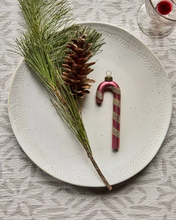 Stick Weihnachtshänger 4er Pack - Staubig Rot - House Doctor