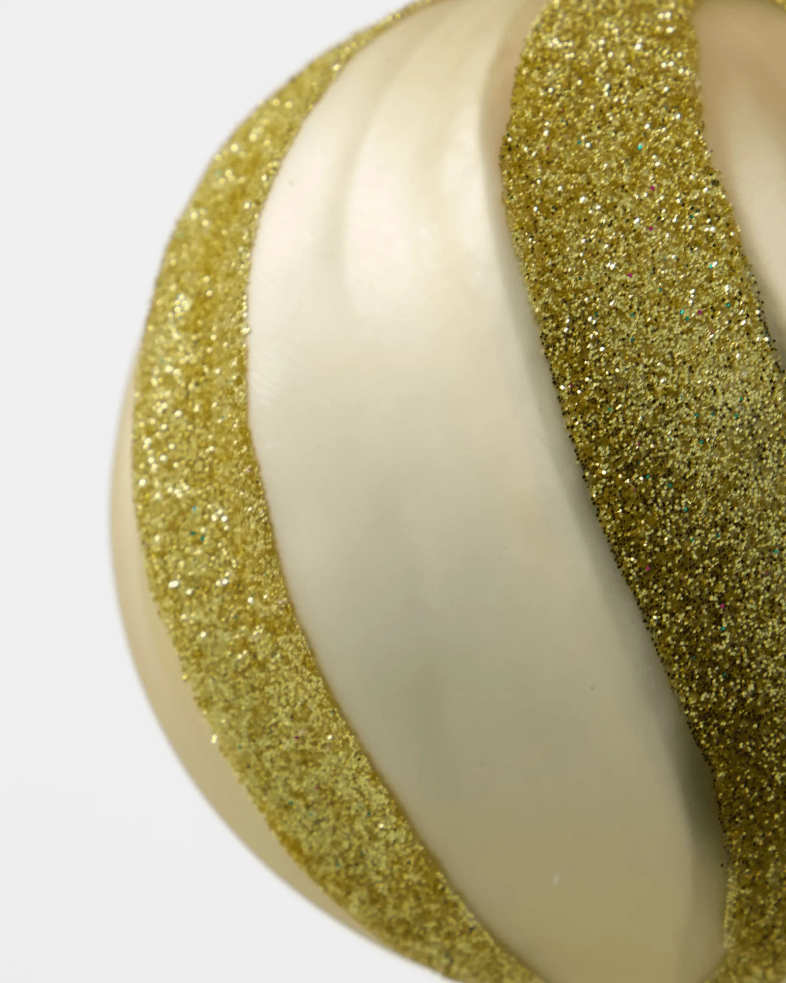 Swirl Christbaumkugel 4er Pack, Champagne-Gold House Doctor