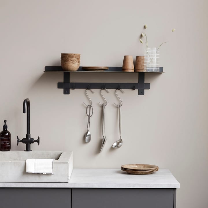 Tag Hutablage 80cm, Schwarz House Doctor