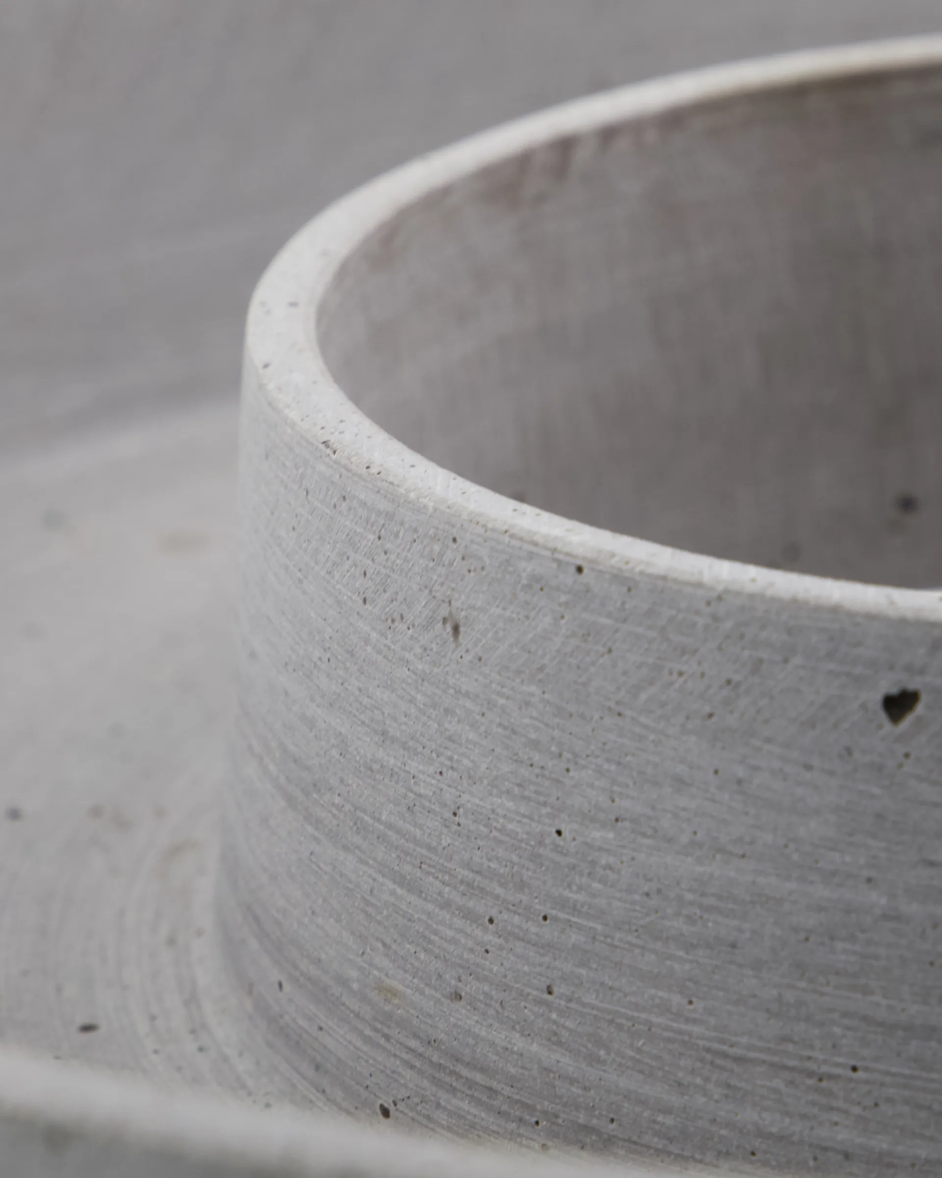 The Ring Advents-Kerzenhalter, Beton, für Blockkerzen House Doctor