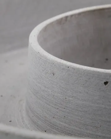 The Ring Advents-Kerzenhalter - Beton, für Blockkerzen - House Doctor