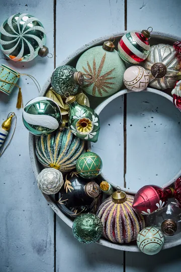 The Ring Adventsleuchter für Blockkerzen - Beton - House Doctor