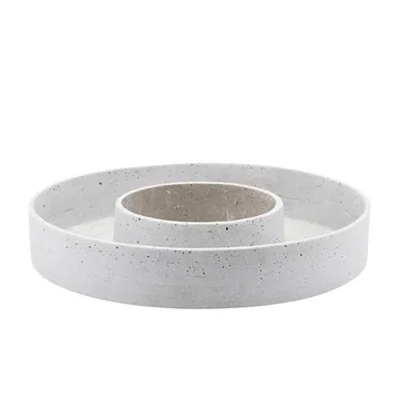 The Ring Adventsleuchter für Blockkerzen - Beton - House Doctor