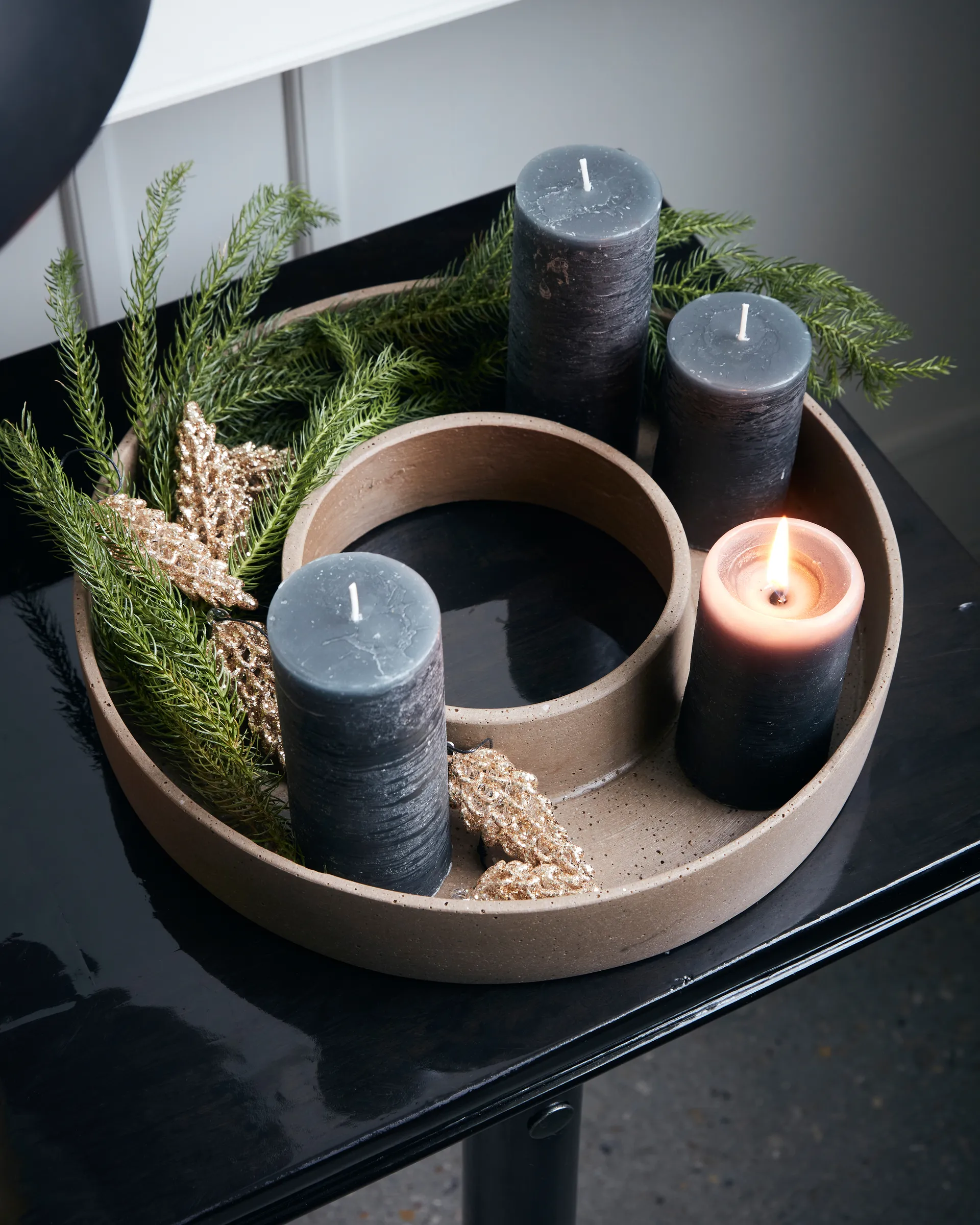 The Ring Adventsleuchter für Blockkerzen, Daca House Doctor