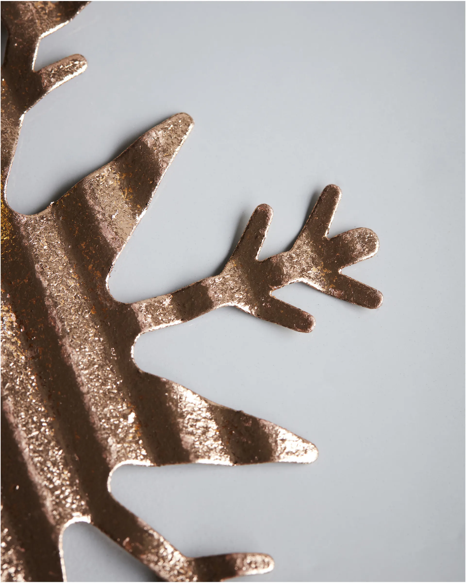 Tin plate Weihnachtsanhänger, Ice crystal House Doctor