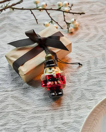 Tino Weihnachtsanhänger 4er Pack - Rot - House Doctor