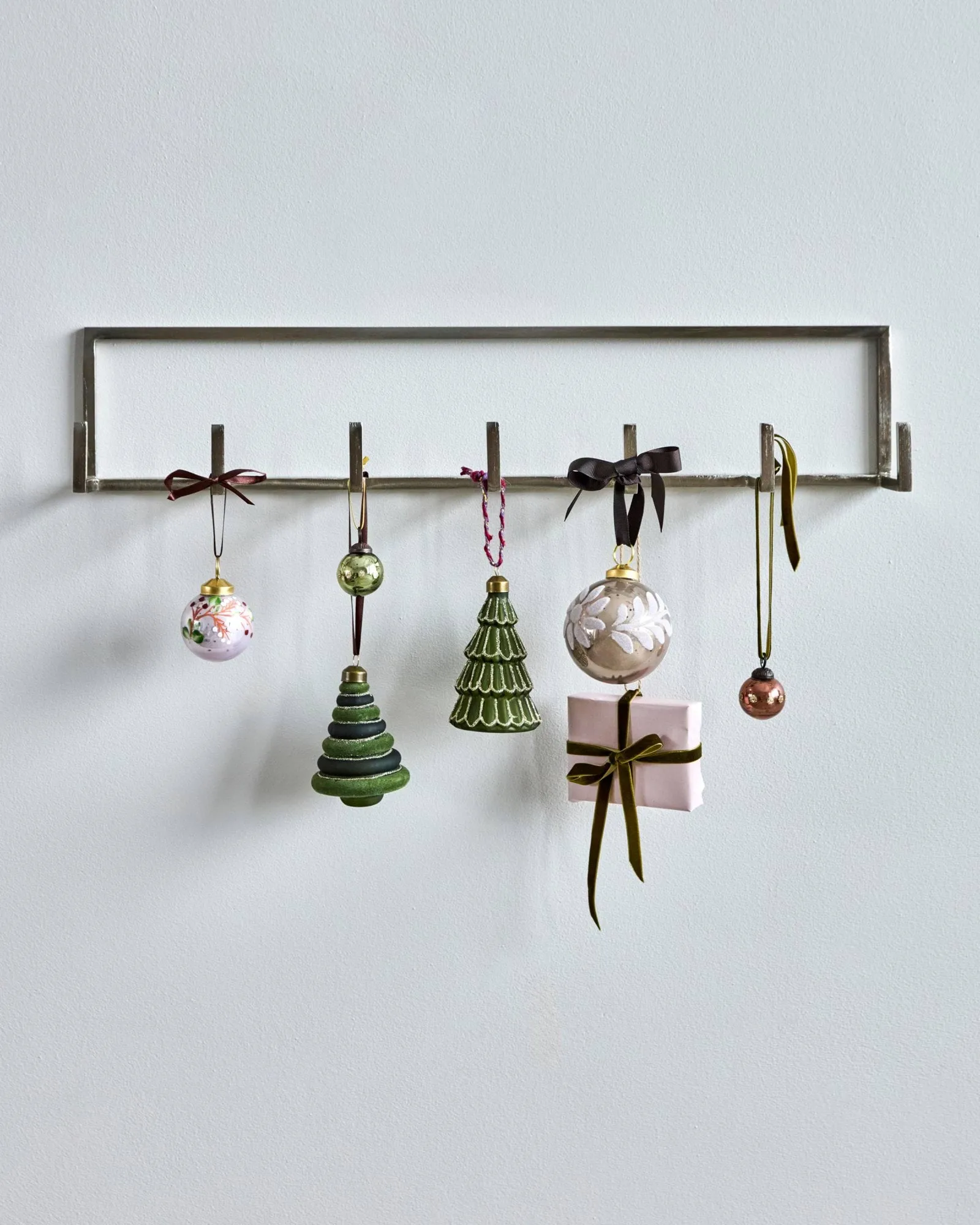 Tree Weihnachtsanhänger 2er Pack, Grün House Doctor