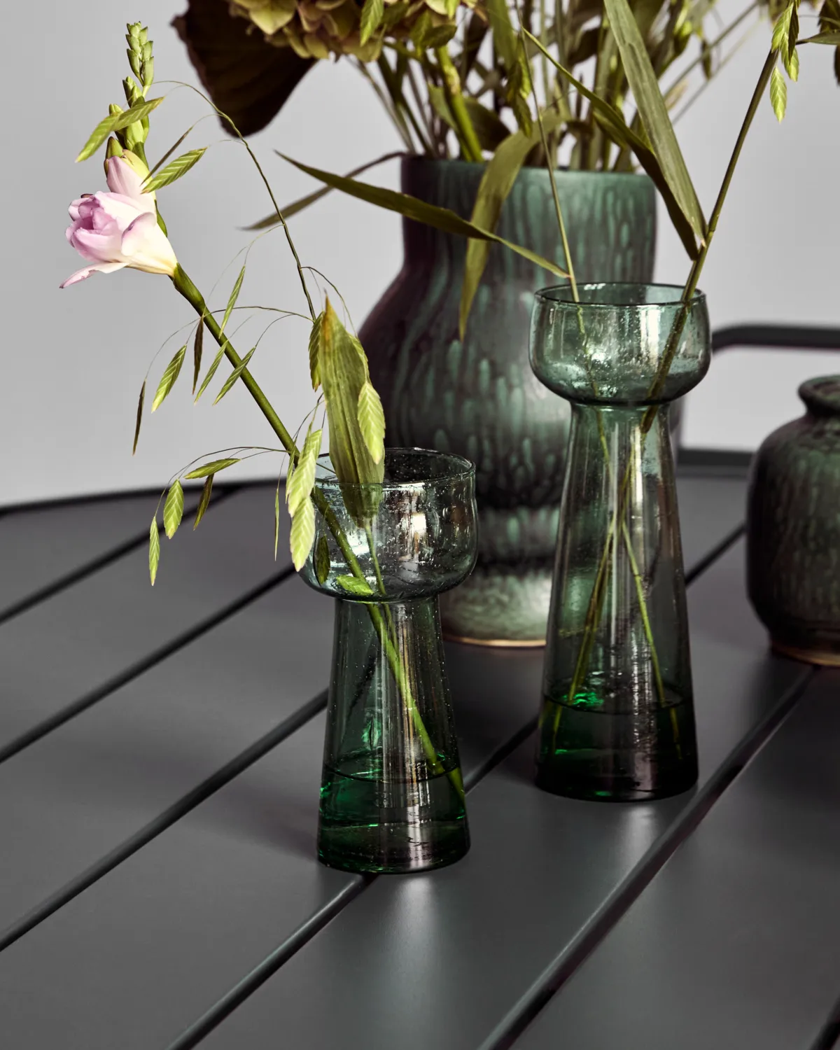 Tuur Vase, Grün, 16,5 cm House Doctor