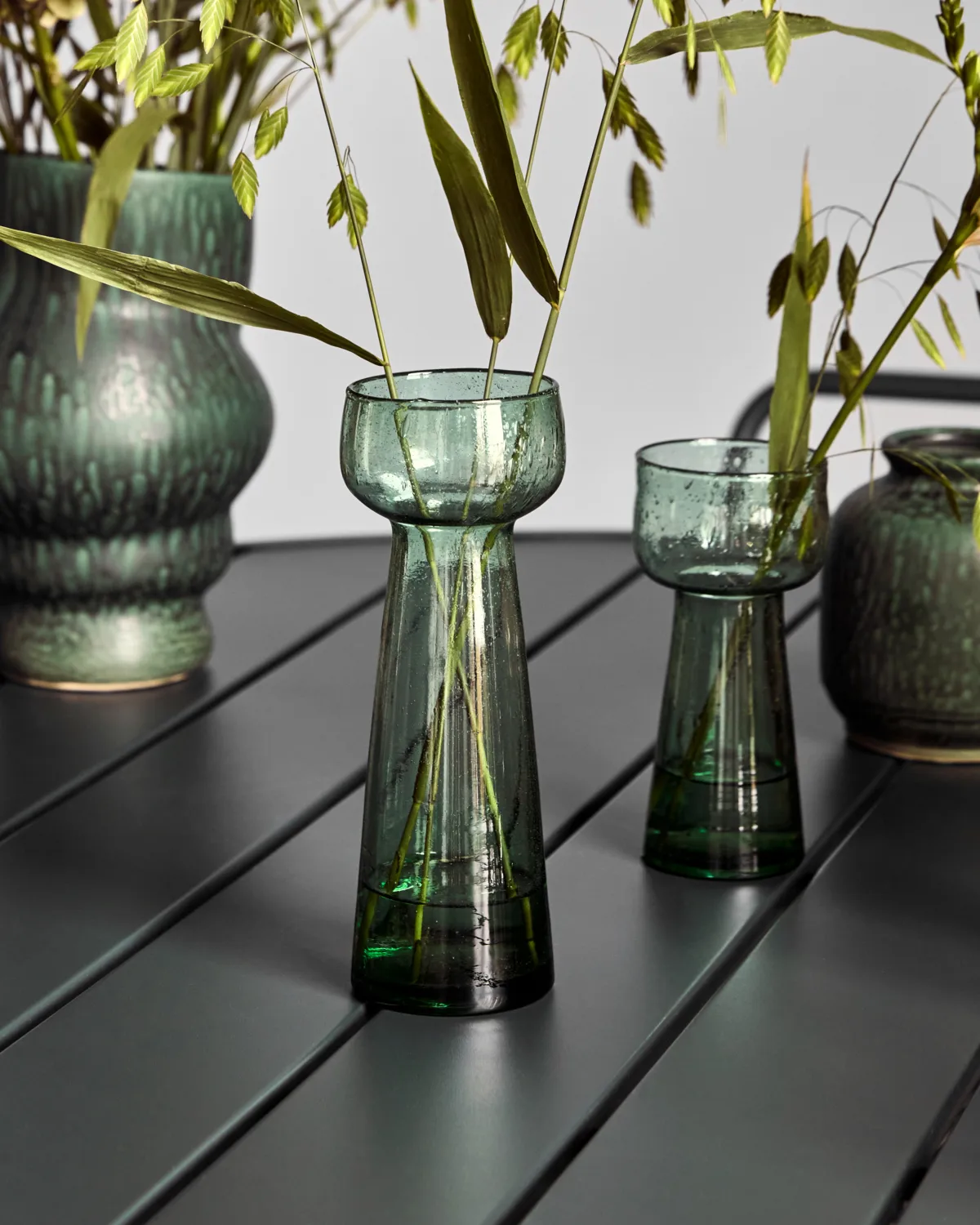 Tuur Vase, Grün, 22,5 cm House Doctor