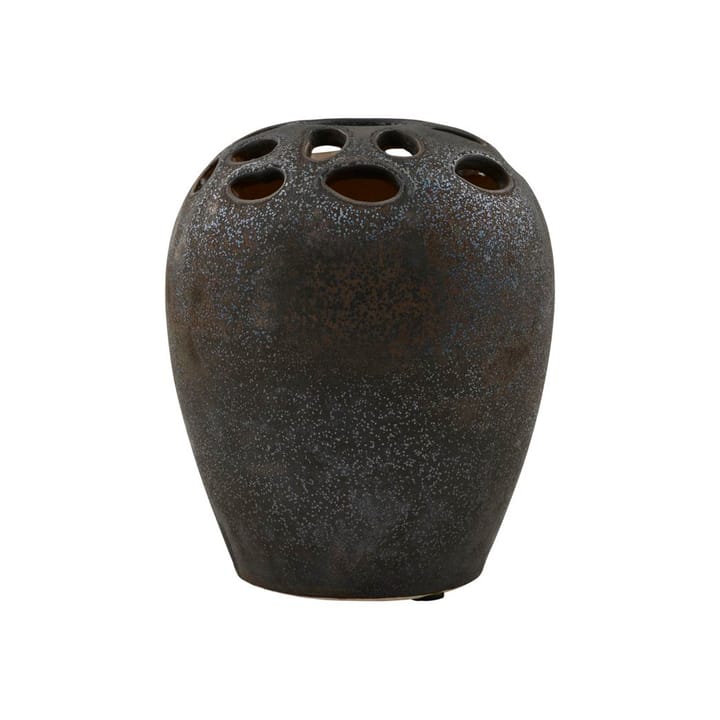 Varios Vase 19cm - Schwarz - House Doctor