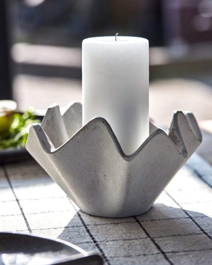 Vaso Kerzenhalter, Grau House Doctor