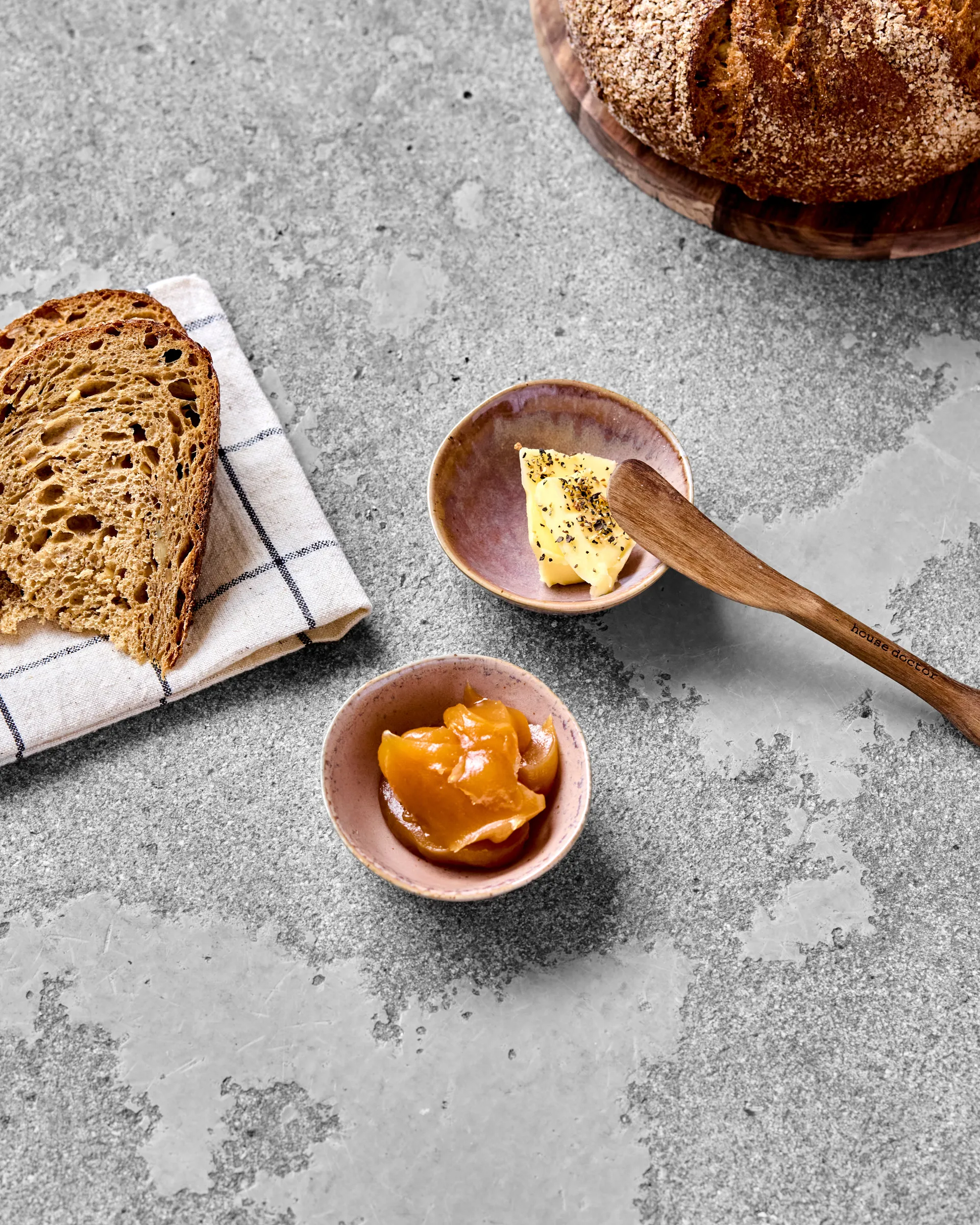 Vida Schale 6 cl 4-pack, Rosa House Doctor