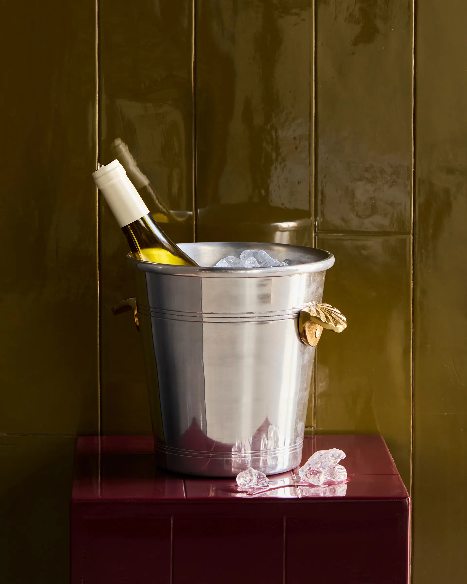 Vind Weinkühler, Antik Silberfinish House Doctor