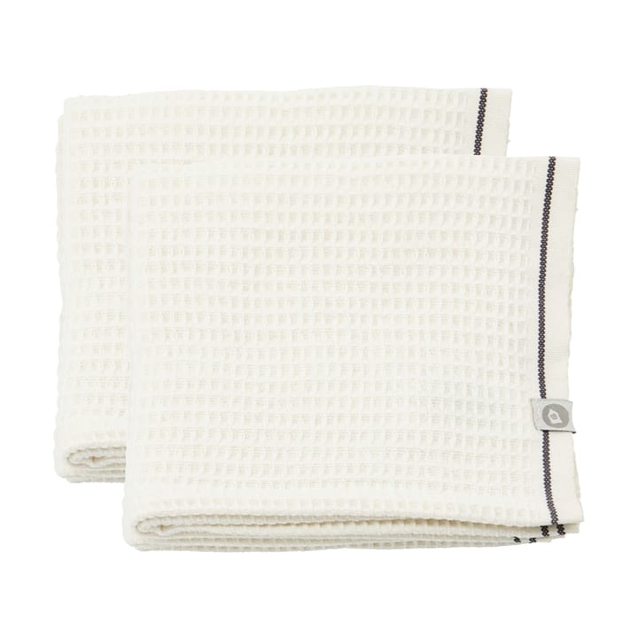 Waffle Spüllappen 30 x 30cm 2er Pack, Grau House Doctor