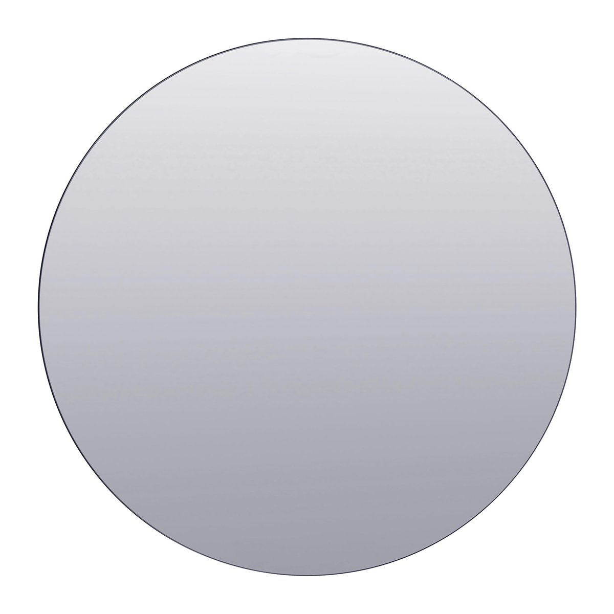 House Doctor Walls Spiegel o 80cm Grau | Skandinavisches Design | Runde Spiegel | Grau