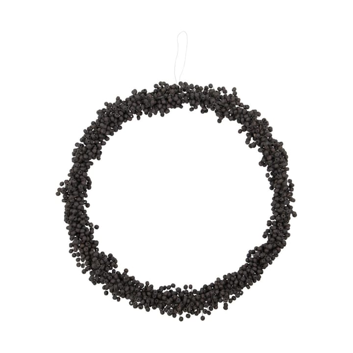 Winter Kranz Ø33cm, Schwarz House Doctor